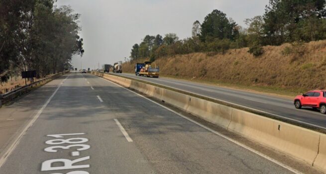 Pouso Alegre na BR-381 rodovia fernão dias