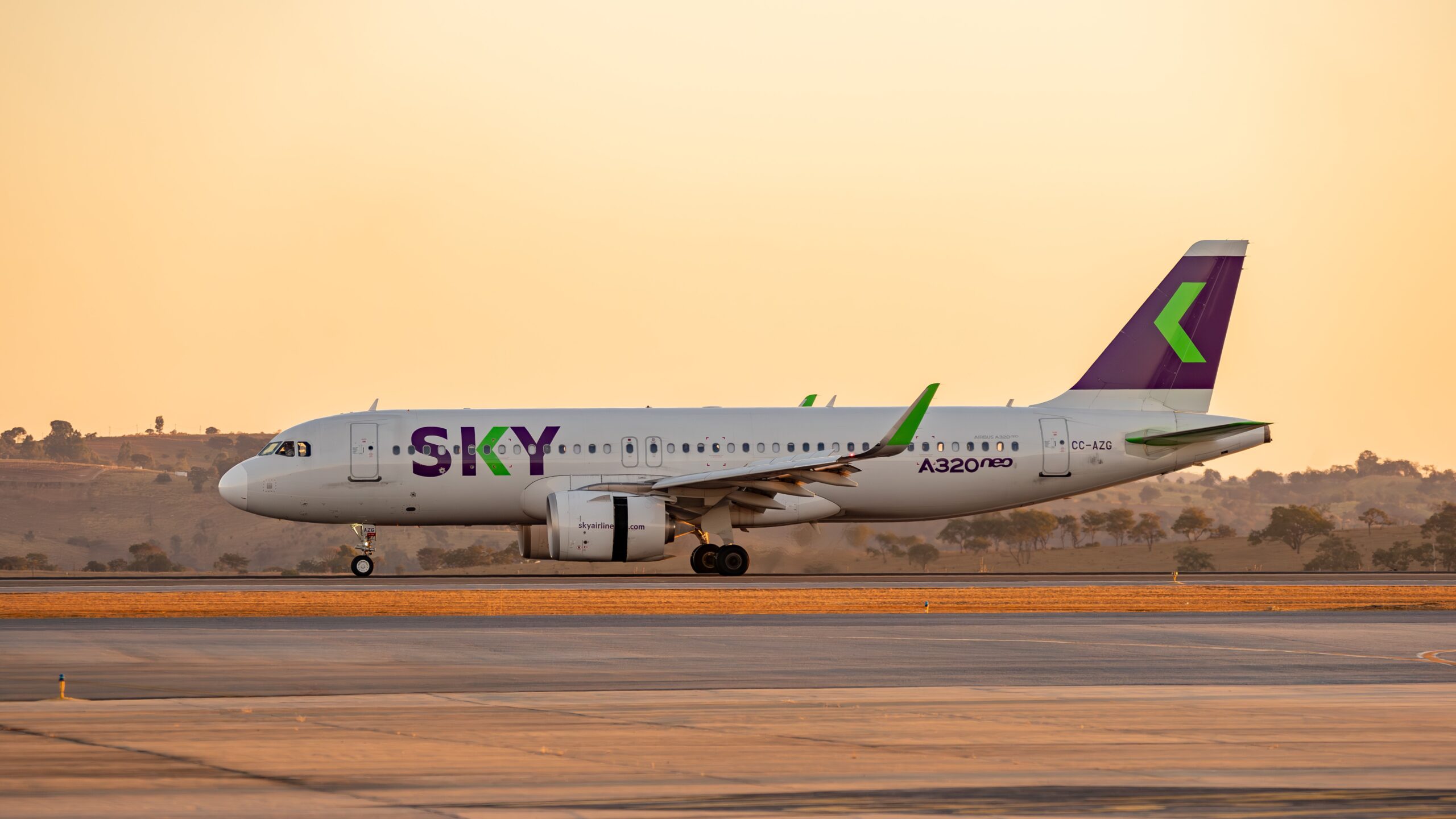 avião sky