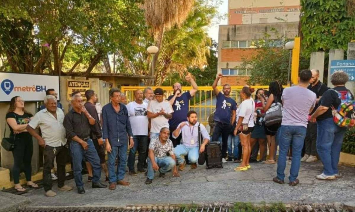 metrô manifestação