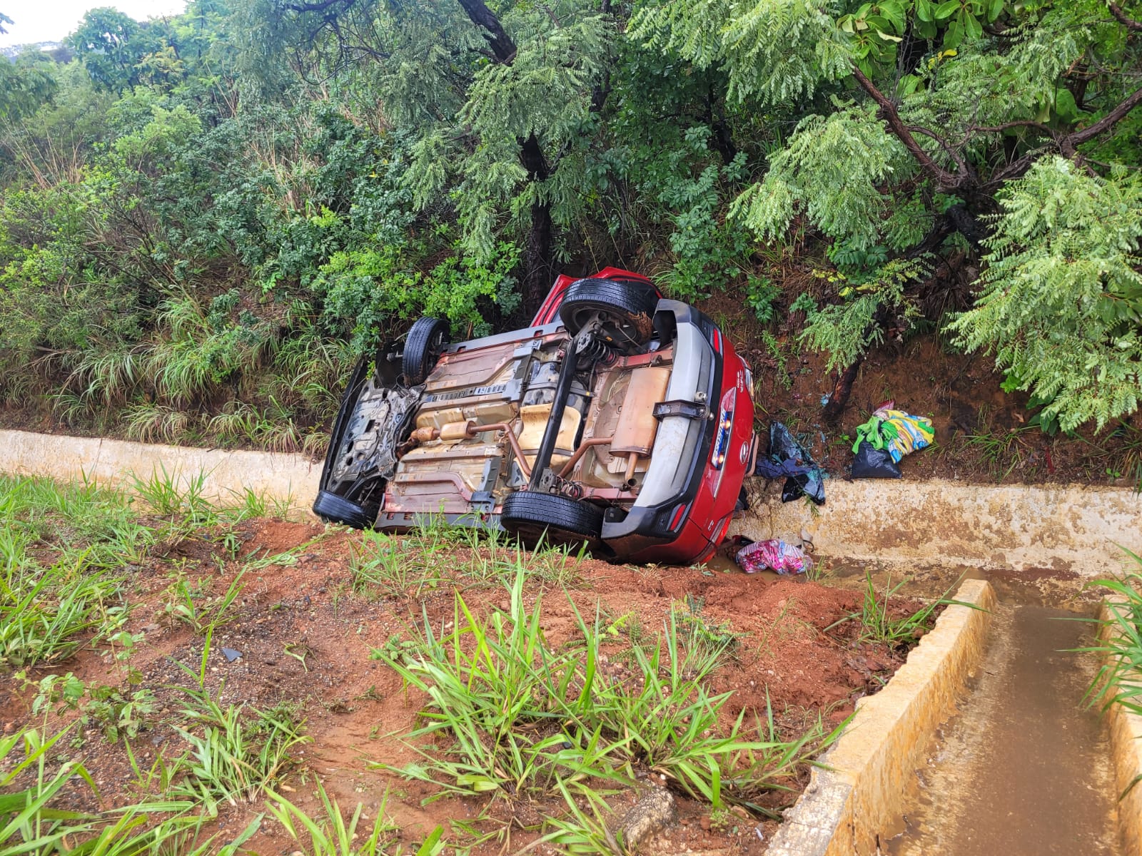capotamento na BR-251