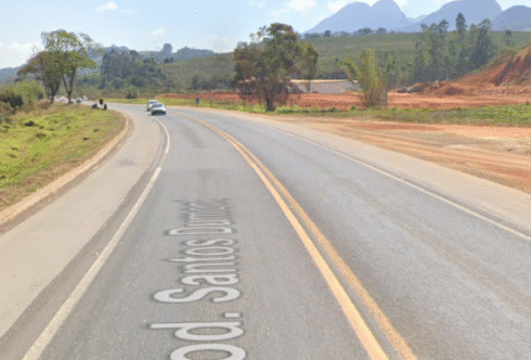 BR-116 em São João do Manhuaçu
