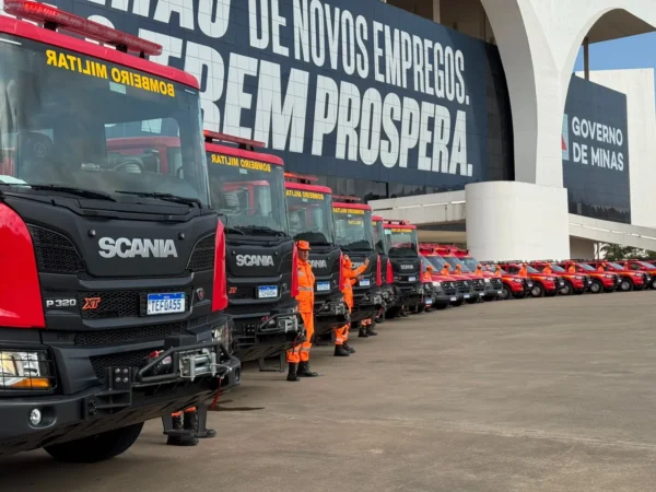 novas viaturas Corpo de Bombeiros de Minas Gerais