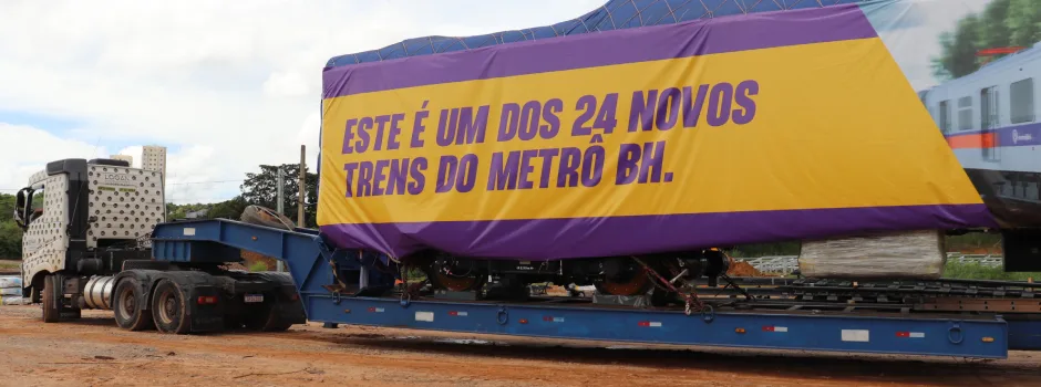 novos trens do metrô de bh