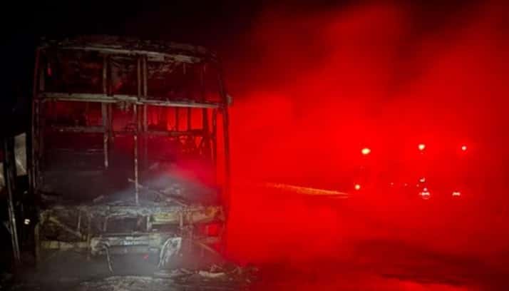 br-050 incêndio ônibus
