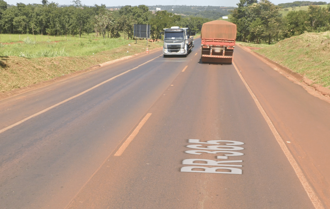 BR-365 em Ituiutaba