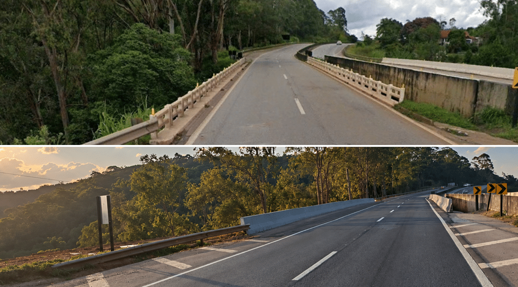 viadutos modernizados em Cristiano Otoni e Carandaí